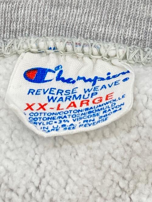 Champion REVERSE WEAVE（チャンピオン リバース ウィーブ）Champion REVERSE WEAVE (チャンピオン リバース ウィーブ) 80‘Sヴィンテージスウェット グレー サイズ:SIZE XXLの古着・服飾アイテム