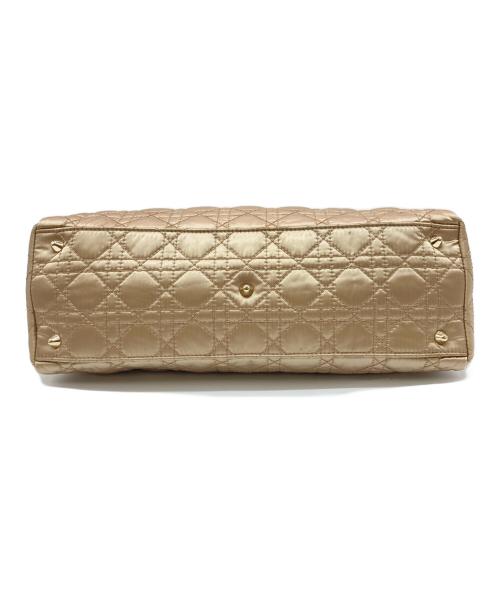 Christian Dior（クリスチャン ディオール）Christian Dior (クリスチャン ディオール) チャーミングロック カナージュ サテン ショルダーバッグ ゴールド サイズ:実寸サイズを参照くださいの古着・服飾アイテム