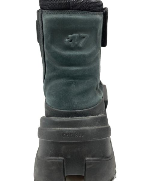 CHRISLV（クリスエルヴィ）CHRISLV (クリスエルヴィ) CHALLENGERミリタリーブーツ ブラック サイズ:SIZE 44の古着・服飾アイテム