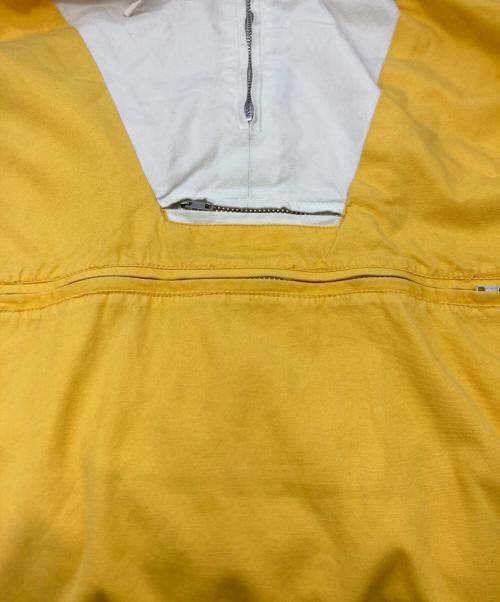 J.CREW（ジェイクルー）J.CREW (ジェイクルー) ツートーンアノラックパーカー アイボリー×イエロー サイズ:SIZE Lの古着・服飾アイテム