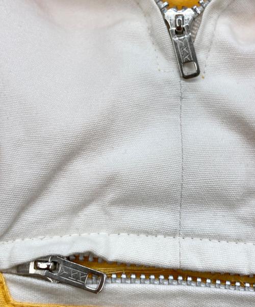 J.CREW（ジェイクルー）J.CREW (ジェイクルー) ツートーンアノラックパーカー アイボリー×イエロー サイズ:SIZE Lの古着・服飾アイテム