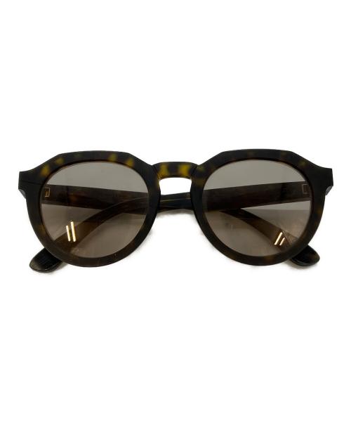 Maison Margiela（メゾンマルジェラ）Maison Margiela (メゾンマルジェラ) MYKITA MYLON (マイキータ マイロン) クラウンパント サングラス　MMRAW007 ブラウン サイズ:145 49▢23の古着・服飾アイテム