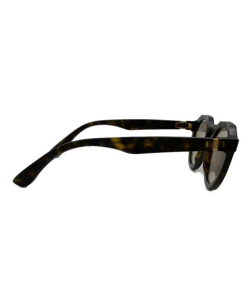 Maison Margiela（メゾンマルジェラ）Maison Margiela (メゾンマルジェラ) MYKITA MYLON (マイキータ マイロン) クラウンパント サングラス　MMRAW007 ブラウン サイズ:145 49▢23の古着・服飾アイテム