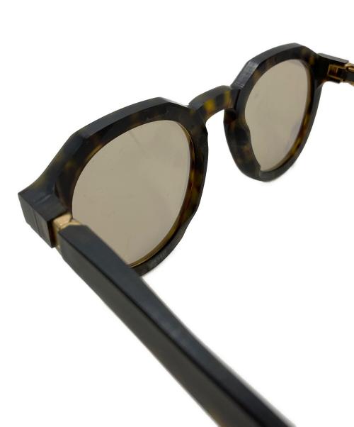 Maison Margiela（メゾンマルジェラ）Maison Margiela (メゾンマルジェラ) MYKITA MYLON (マイキータ マイロン) クラウンパント サングラス　MMRAW007 ブラウン サイズ:145 49▢23の古着・服飾アイテム