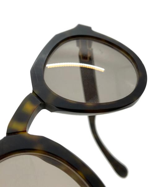 Maison Margiela（メゾンマルジェラ）Maison Margiela (メゾンマルジェラ) MYKITA MYLON (マイキータ マイロン) クラウンパント サングラス　MMRAW007 ブラウン サイズ:145 49▢23の古着・服飾アイテム