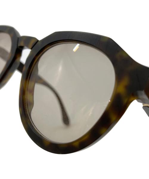 Maison Margiela（メゾンマルジェラ）Maison Margiela (メゾンマルジェラ) MYKITA MYLON (マイキータ マイロン) クラウンパント サングラス　MMRAW007 ブラウン サイズ:145 49▢23の古着・服飾アイテム
