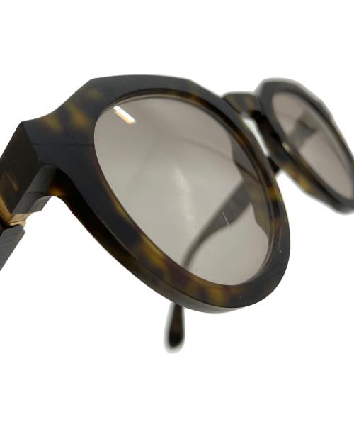 Maison Margiela（メゾンマルジェラ）Maison Margiela (メゾンマルジェラ) MYKITA MYLON (マイキータ マイロン) クラウンパント サングラス　MMRAW007 ブラウン サイズ:145 49▢23の古着・服飾アイテム