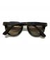 Maison Margiela (メゾンマルジェラ) MYKITA MYLON (マイキータ マイロン) クラウンパント サングラス　MMRAW007 ブラウン サイズ:145 49▢23：35000円