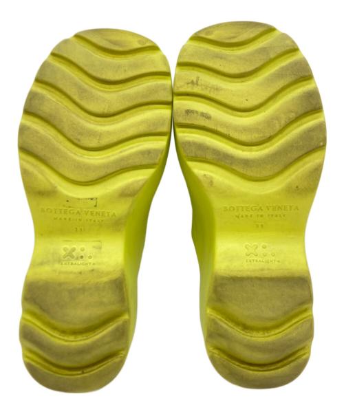 BOTTEGA VENETA（ボッテガベネタ）BOTTEGA VENETA (ボッテガベネタ) クロッグサンダル イエロー サイズ:SIZE 38の古着・服飾アイテム