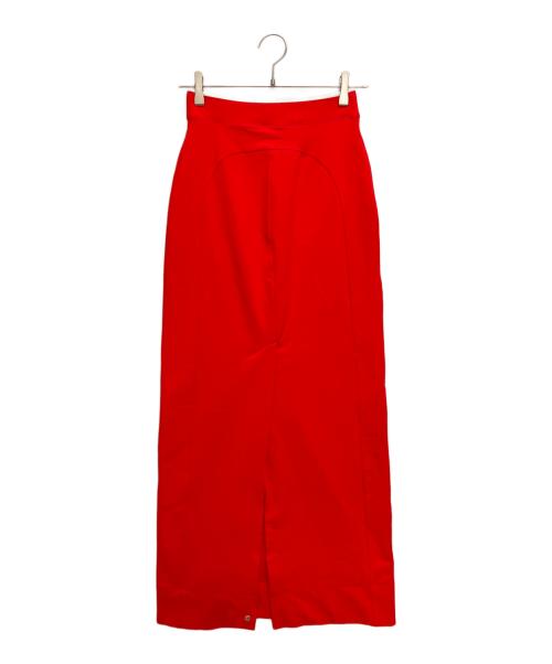 NIKE（ナイキ）NIKE (ナイキ) jacquemus (ジャックムス) University Red Sports Casual Midi Skirt レッド サイズ:SIZE Sの古着・服飾アイテム