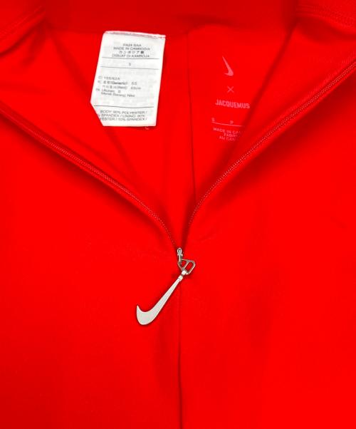 NIKE（ナイキ）NIKE (ナイキ) jacquemus (ジャックムス) University Red Sports Casual Midi Skirt レッド サイズ:SIZE Sの古着・服飾アイテム