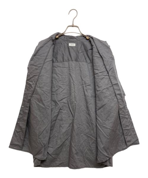 CIOTA（シオタ）CIOTA (シオタ) フレンチリネンス ビンコットン オープンカラーシャツ SHLM-112-CL グレー サイズ:SIZE 4の古着・服飾アイテム