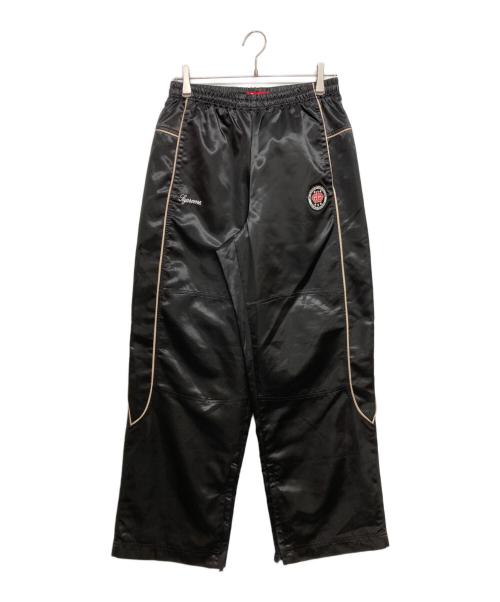 SUPREME（シュプリーム）Supreme (シュプリーム) Satin Track Pant ブラック サイズ:SIZE Mの古着・服飾アイテム