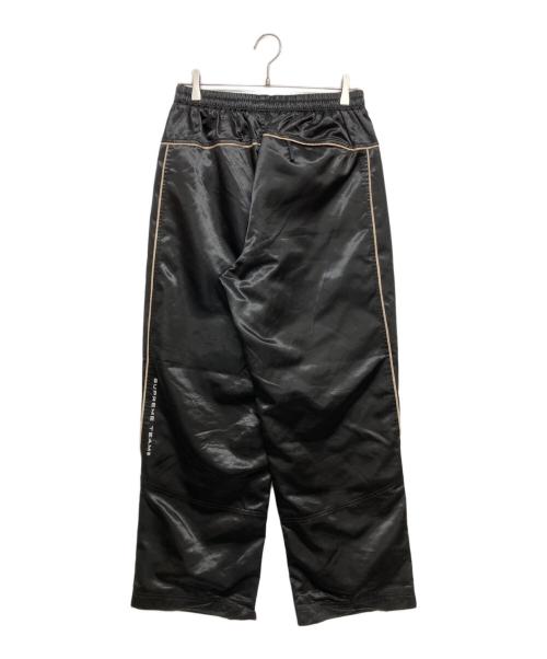 SUPREME（シュプリーム）Supreme (シュプリーム) Satin Track Pant ブラック サイズ:SIZE Mの古着・服飾アイテム