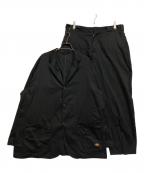 Dickies×TRIPSTER×BEAMSディッキーズ×トリップスター×ビームス）の古着「2B テーラードジャケット トラウザーパンツ セットアップ スーツ」｜ブラック