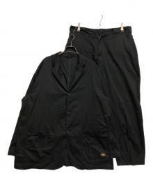 Dickies×TRIPSTER×BEAMS（ディッキーズ×トリップスター×ビームス）の古着「2B テーラードジャケット トラウザーパンツ セットアップ スーツ」｜ブラック