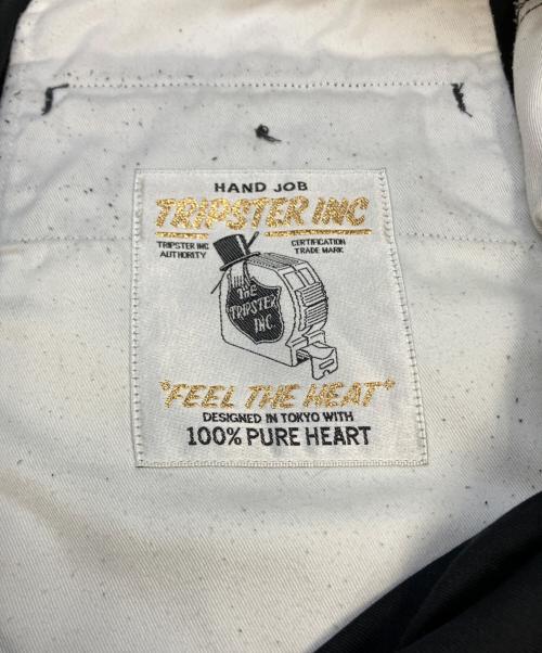 Dickies（ディッキーズ）Dickies (ディッキーズ) TRIPSTER (トリップスター) BEAMS (ビームス) 2B テーラードジャケット トラウザーパンツ セットアップ スーツ ブラック サイズ:SIZE XLの古着・服飾アイテム