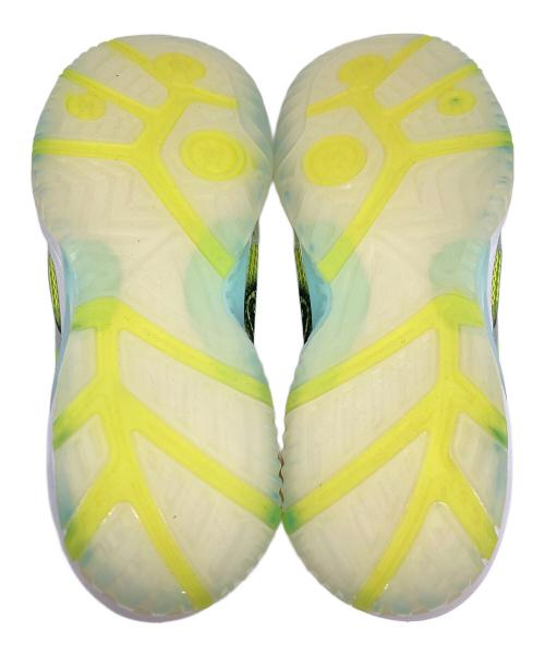 asics（アシックス）asics (アシックス) GEL-RESOLUTION 5 1203B186 ホワイト×グリーン サイズ:US8 未使用品の古着・服飾アイテム
