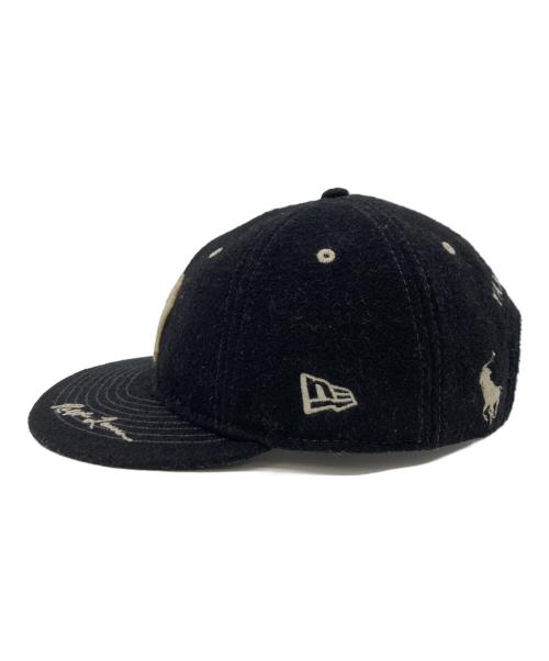 New Era（ニューエラ）New Era (ニューエラ) POLO RALPH LAUREN (ポロ・ラルフローレン) クーパーズタウン ニューヨーク・ヤンキース キャップ ブラック サイズ:実寸サイズを参照くださいの古着・服飾アイテム