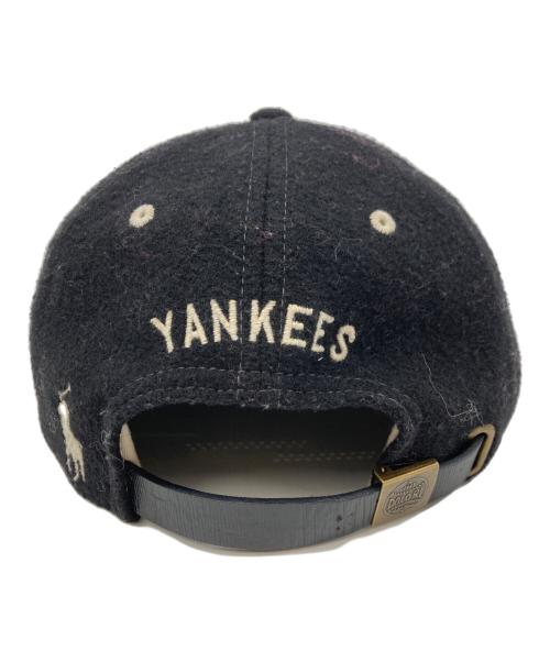 New Era（ニューエラ）New Era (ニューエラ) POLO RALPH LAUREN (ポロ・ラルフローレン) クーパーズタウン ニューヨーク・ヤンキース キャップ ブラック サイズ:実寸サイズを参照くださいの古着・服飾アイテム