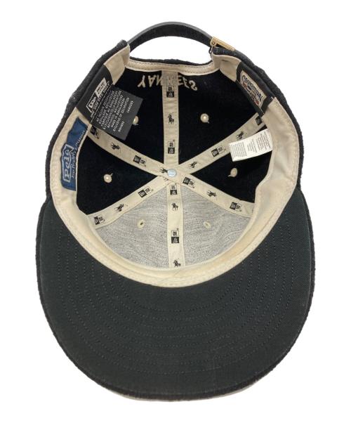 New Era（ニューエラ）New Era (ニューエラ) POLO RALPH LAUREN (ポロ・ラルフローレン) クーパーズタウン ニューヨーク・ヤンキース キャップ ブラック サイズ:実寸サイズを参照くださいの古着・服飾アイテム