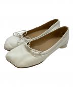 MM6 Maison Margielaエムエムシックスメゾンマルジェラ）の古着「BALLET SHOE」｜ホワイト