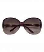 GUCCIグッチ）の古着「ラブリーハート サングラス　GG 3525」｜パープル