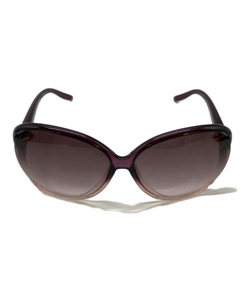GUCCI（グッチ）GUCCI (グッチ) ラブリーハート サングラス　GG 3525 パープル サイズ:実寸サイズをご参照ください。の古着・服飾アイテム