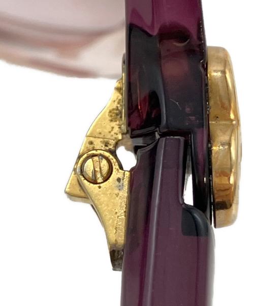 GUCCI（グッチ）GUCCI (グッチ) ラブリーハート サングラス　GG 3525 パープル サイズ:実寸サイズをご参照ください。の古着・服飾アイテム