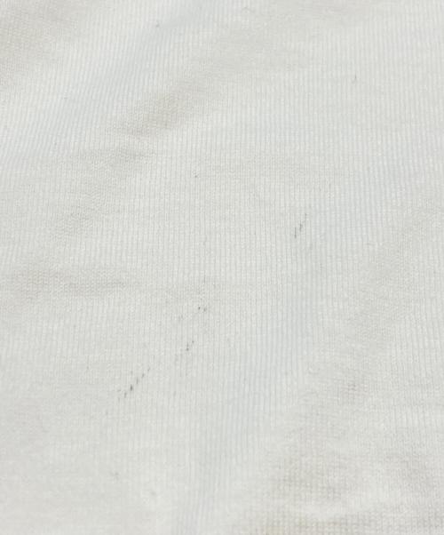 CELINE（セリーヌ）CELINE (セリーヌ) Loose T-Shirt in Cotton Jersey /ルーズ長袖Tシャツ RX077671Q.FZT4 ホワイト×レッド サイズ:SIZE Lの古着・服飾アイテム