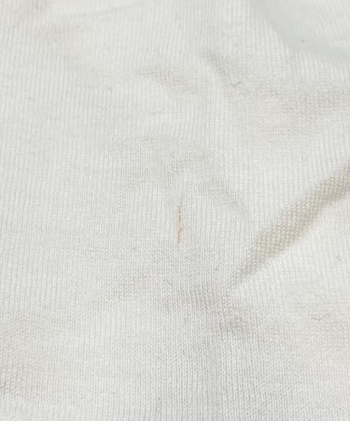CELINE（セリーヌ）CELINE (セリーヌ) Loose T-Shirt in Cotton Jersey /ルーズ長袖Tシャツ RX077671Q.FZT4 ホワイト×レッド サイズ:SIZE Lの古着・服飾アイテム