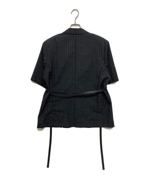 STUDIOUS（ステュディオス）STUDIOUS (ステュディオス) Half Sleeve Summer Wool Jacket/ハーフスリーブサマーウールジャケット 125453001 グレー サイズ:SIZE  1の古着・服飾アイテム