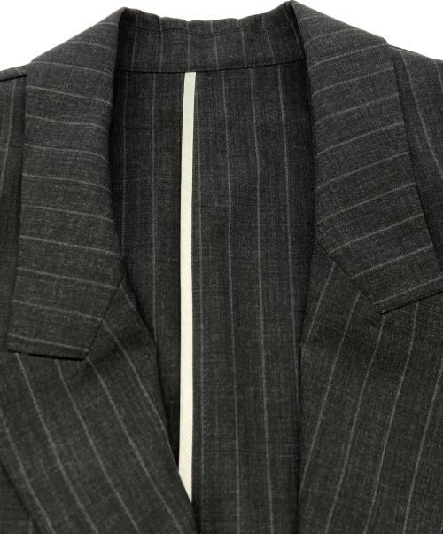 STUDIOUS（ステュディオス）STUDIOUS (ステュディオス) Half Sleeve Summer Wool Jacket/ハーフスリーブサマーウールジャケット 125453001 グレー サイズ:SIZE  1の古着・服飾アイテム
