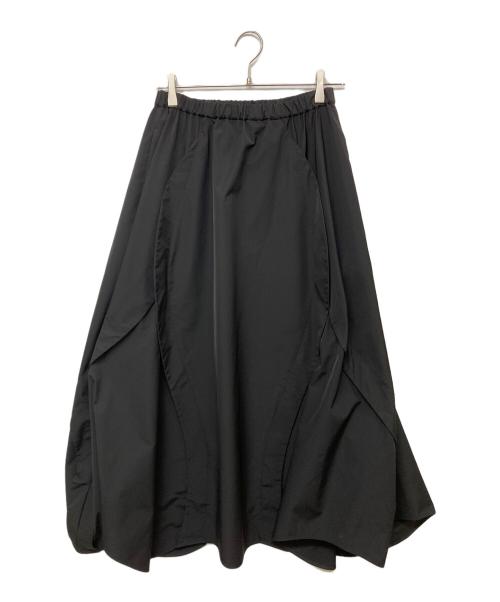 ENFOLD（エンフォルド）ENFOLD (エンフォルド) PANEL SKIRT パネルスカート　300GA231-1640 ブラック サイズ:SIZE38の古着・服飾アイテム