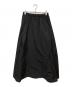 ENFOLD（エンフォルド）の古着「PANEL SKIRT パネルスカート　300GA231-1640」｜ブラック