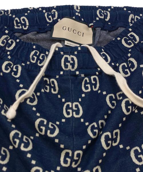 GUCCI（グッチ）GUCCI (グッチ) ハーフパンツ 474632 X9V05 ネイビー サイズ:SIZE XSの古着・服飾アイテム