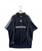 adidas×everyoneアディダス×エブリワン）の古着「JERSEY everyone」｜ネイビー
