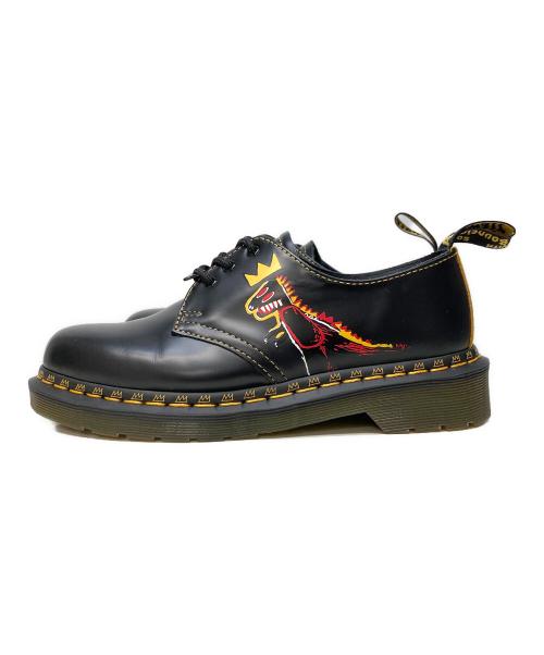 Dr.Martens（ドクターマーチン）Dr.Martens (ドクターマーチン) BASQUIAT (バスキア) 1461 II 3EYE SHOE　SH05W ブラック サイズ:UK4の古着・服飾アイテム