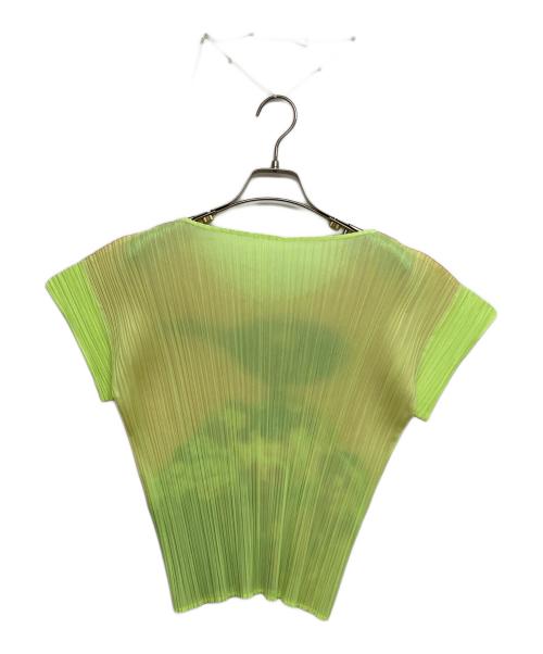 PLEATS PLEASE（プリーツプリーズ）PLEATS PLEASE (プリーツプリーズ) パフェプリント 半袖プリーツカットソー マルチカラー サイズ:SIZE34の古着・服飾アイテム