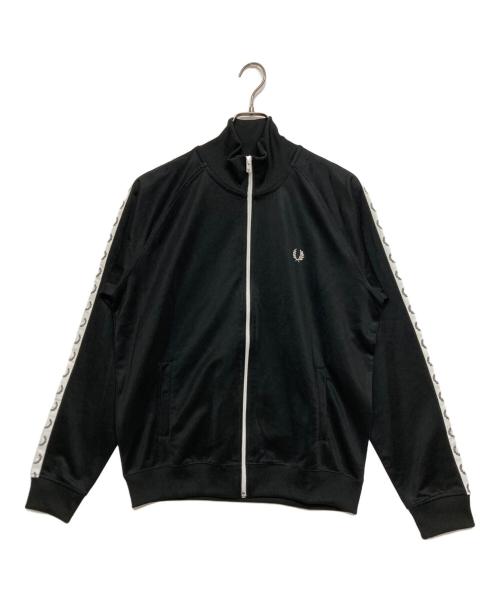 FRED PERRY（フレッドペリー）FRED PERRY (フレッドペリー) Taped Track Jacket　J4620 ブラック サイズ:SIZE Lの古着・服飾アイテム