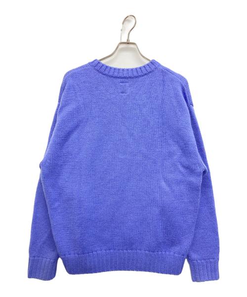 WACKO MARIA（ワコマリア）WACKO MARIA (ワコマリア) Keith Haring (キースヘリング) JACQUARD KNIT SWEATER ブルー サイズ:SIZE Lの古着・服飾アイテム