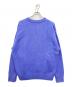 WACKO MARIA (ワコマリア) Keith Haring (キースヘリング) JACQUARD KNIT SWEATER ブルー サイズ:SIZE L：16000円