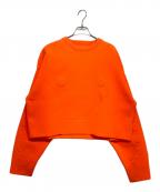 G-STAR RAWジースターロゥ）の古着「WVB Unisex Cropped Sweatshirt」｜オレンジ