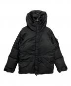 BUZZ RICKSON'S×william gibsonバズリクソンズ×ウィリアム ギブスン）の古着「Type ECWCS「DOWN FILLED」ダウンジャケット」｜ブラック