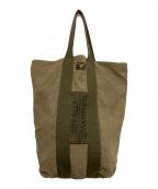 HUMAN MADEヒューマンメイド）の古着「Military Tote / Canvas Tote」｜カーキ