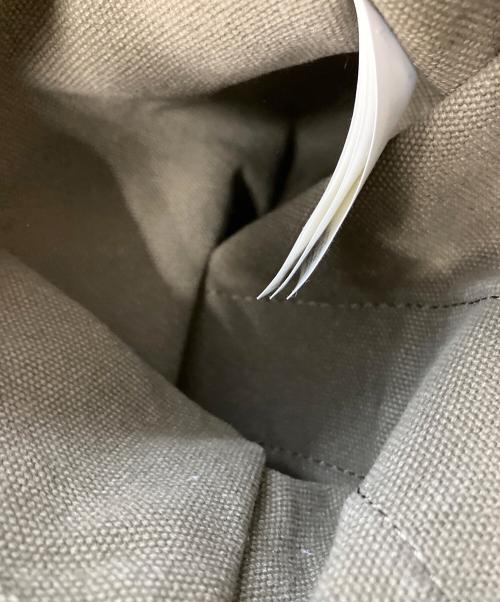 HUMAN MADE（ヒューマンメイド）HUMAN MADE (ヒューマンメイド) Military Tote / Canvas Tote カーキ サイズ:実寸参照の古着・服飾アイテム