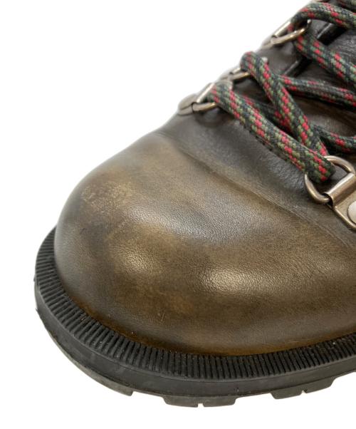 GUCCI（グッチ）GUCCI (グッチ) トレッキングブーツ　181853 カーキ サイズ:SIZE7の古着・服飾アイテム