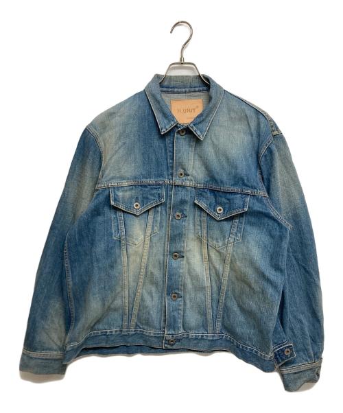 H.UNIT（エイチユニット）H.UNIT (エイチユニット) デニムジャケット インディゴ サイズ:SIZE1の古着・服飾アイテム