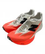 NEW BALANCEニューバランス）の古着「フューエルセル スーパーコンプ　MRCELLR5 エリート」｜ホワイト×オレンジ