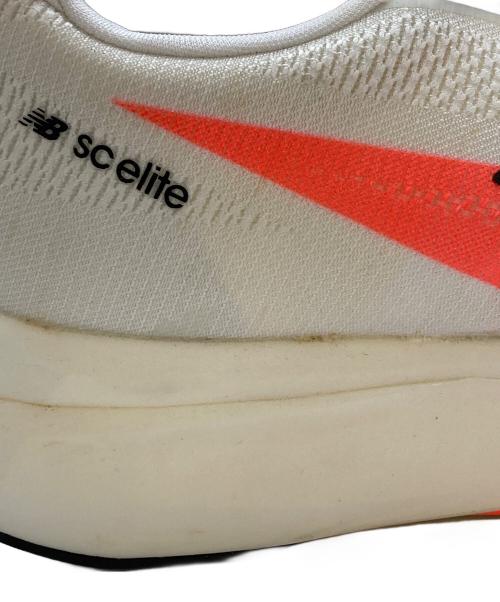 NEW BALANCE（ニューバランス）NEW BALANCE (ニューバランス) フューエルセル スーパーコンプ　MRCELLR5 エリート ホワイト×オレンジ サイズ:SIZE 27の古着・服飾アイテム